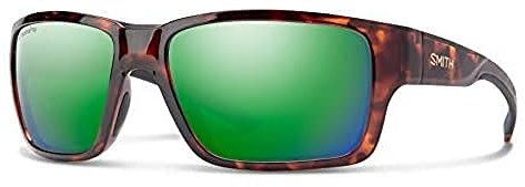 SMITH Herren OUTBACK Sonnenbrille, Tortuga/Chromapop Polarizado Verde Espejo, 59