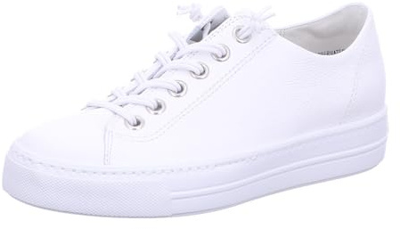 Paul Green Damen, Frauen Low-Top Sneaker,Halbschuhe,straßenschuhe,Strassenschuhe,Sportschuhe,Freizeitschuhe,Turnschuhe,Weiß (JA),41 EU / 7.5 UK
