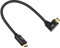 Maxhood Poyiccot Short USB C to Cable 240W, Right Angle 1feet, 40Gbps USB4 for Thunderbolt 4 Cable, 90 Degree Support 8K Video Iphone MacBook Surface Pro