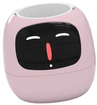 Fenteer Pot de Fleurs Connecté, Support Végétal Intelligent pour Compagnons à Poils, Rose