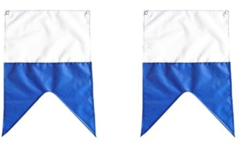 Timcryxient Lot de 2 panneaux de 50 x 35 cm pour bateau de plongée alpha, bannière nationale internationale