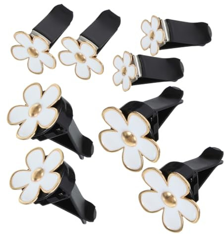 BUGUUYO 8pièces Clips Diffuseurs Air Pour Voiture De Accessoires Décoration Élégante De Sortie Air Avec Parfum Pour Créer Une Ambiance Confortable Votre Véhicule
