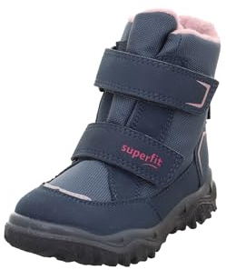Superfit Mädchen Husky Sympatex 1-006081 Stiefel, Blau Rosa 8010, 35 EU