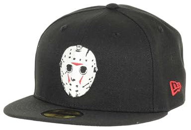 New Era Freitag der 13. Jason Maske Schwarz 59Fifty Basecap - 7-38