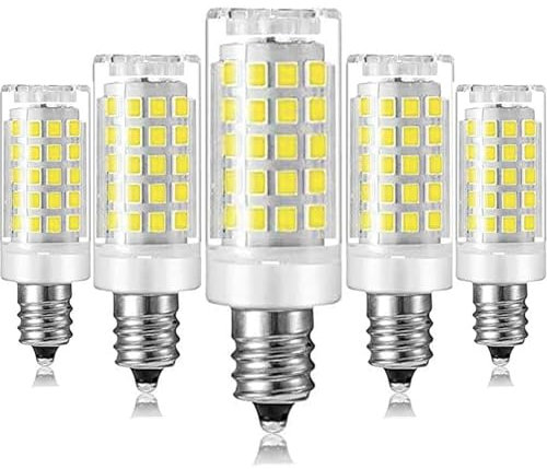 Bombilla LED E11 7W, 220V-240V, 70W Bombilla Halógena Equivalente, 700LM, E11 Bi Pin Base Bombillas para Lámpara Iluminación Hogar Regulable(Blanco frío)