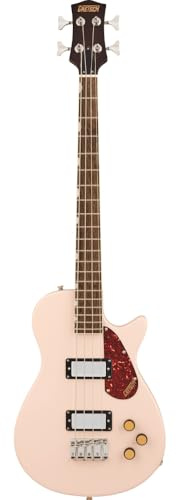 Gretsch Streamliner Jet Club Bass Single-Cut Shell Pink Bassgitarre