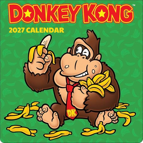 Donkey Kong 2027 Wall Calendar