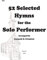 52 Selected Hymns for the Solo Performer-oboe version