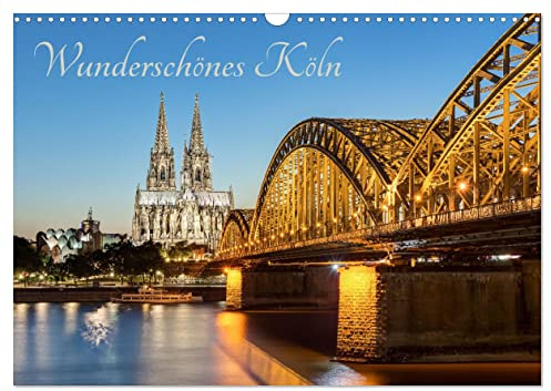 Wunderschönes Köln (Wandkalender 2026 DIN A3 quer), CALVENDO Monatskalender: Erleben Sie die faszinierende Großstadt am Rhein. (CALVENDO Orte)