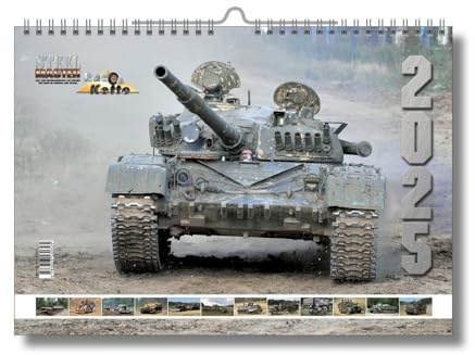 STEELMASTER 2025 – Panzerfahrzeuge – A3-Wandkalender – Original VDM Heinz Nickel-Kalender [Kalender] (A3 - Posterkalender)