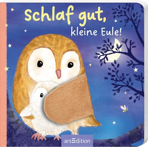 Schlaf gut, kleine Eule!: Erstes Lieblingsbuch mit Knisterplüschklappe für Babys ab 6 Monaten