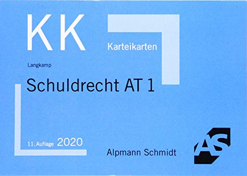 Karteikarten Schuldrecht AT 1