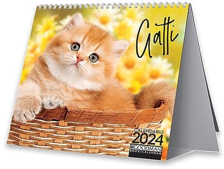 Gatti. Calendario 2024. Pocket