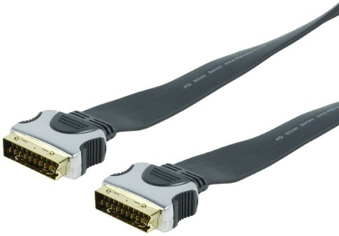 HQ High Quality Flat Scart Cable 1.5m