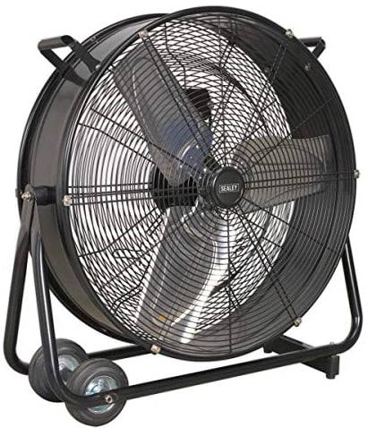 Sealey Hvd24 Industrial High Velocity Drum Fan 24 230V