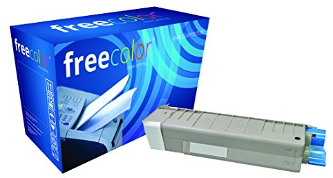 FREECOLOR Toner schwarz 43865724 fuer OKI C5850/C5950 8.000 Seiten
