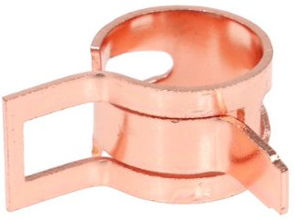 Alphacool hose clamp spring steel 15-18mm - shiny copper