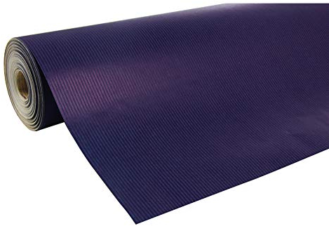 Clairefontaine 507213C - Une Bobine De Papier Kraft Recyclé Unicolor Bleu - Dimensions : 250mx0m70 - 60g - Couleur : Bleu France - Papier Recyclé, Idéal Pour Les Emballages Cadeaux, DIY, Décoration
