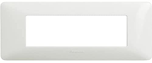 BTicino AM4804BBN Matix Placca, 4 Moduli, Bianco