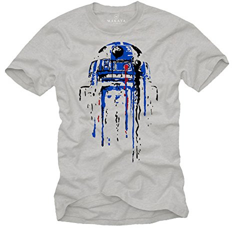MAKAYA Gamer Gifts for Him - Vintage R2 Gaming T-Shirt