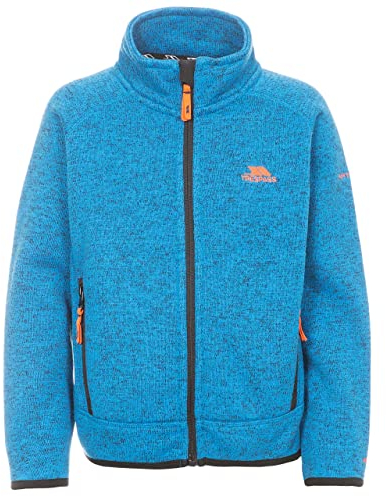 Trespass Mario Chaqueta, Unisex niños, Blue Marl, 9-10 años
