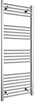 1600 x 600 mm Chrome Radiator Bathroom Straight Towel Rail Radiator