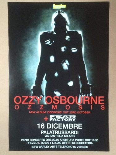 OZZY OSBOURNE Ozzmosis Tour 1995 Promo Poster (42 X 28,5)