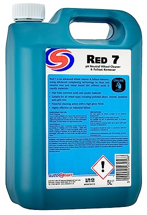 Autosmart RED 7, PH Neutral Wheel Cleaner, 5L, Official