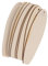 Tenlacum Blanko DIY Holz Surfbrett Basteln Ausschnitte Holz Board Scrapbooking DIY Pack von 8 Stück