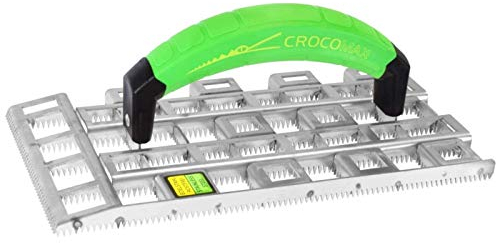 HaWe Gitter-Rabot 2814.1 - Putzhobel, Porenbeton, mit 2-Komponenten-Griff, Rostfrei, 580 Gramm - 280 x 140 mm