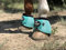 TGW RIDING 2520D Pferdeglocken ohne Umdrehen Pferde Glockenstiefel Ballistic Hufglocke Paar (Mint, S)