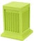 49 Holes Meat Skewer Kebab Maker Box, Kitchen Quick BBQ Skewer Maker (Green)