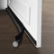 Dricar Door Draft Stopper, Under Door Sweep Weather Stripping Door Seal Strip Soundproof Energy Saving Door Draft Blocker Washable Door Bottom Draught Excluder (Black)