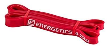 Energetics Unisex Physioband Strength 2.0 Fitnessband, Red Light, 2