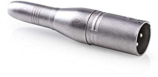 TronicXL Adapter XLR 3-Pin Stecker 6,35mm Buchse Klinke Aux Mikrofon Audio