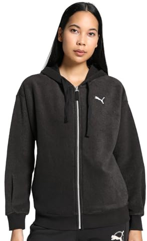 PUMA Damen Her Winterized Hoodie mit Durchgehendem Reißverschluss Schweiß