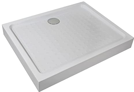 Sanotechnik Plato de ducha ABS EROS 70 x 90 x 12,5 cm – Plato de ducha – Plato de ducha ducha bañera baño baño baño