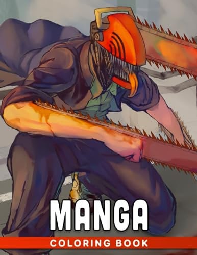 Manga Coloring Book: Kids and Teens Discover The Wonderful World of Color and Manga Characters Patterns with Illustration Pages Inside!