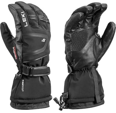 LEKI Detect XT 3D Handschuhe, Black, EU 8