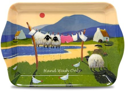 Small Scatter Tray by Thomas Joseph - Hand Wash Only - Funny Sheep Gift