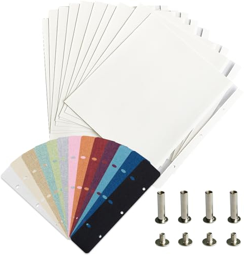Vienrose 10 Blatt Weiße Nachfüll Seiten für 28x27 cm Große Fotoalben Selbstklebend