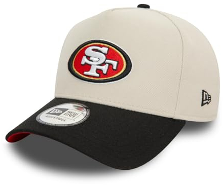 New Era NFL E-Frame Cap San Francisco 49ers Stone/Black