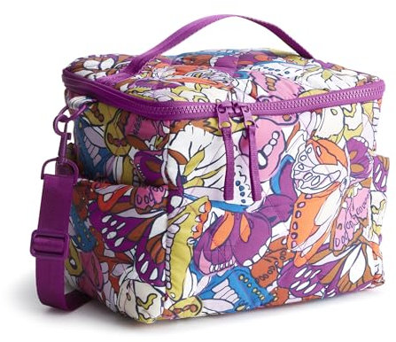 Vera Bradley Lonchera de nailon, Púrpura, Talla única