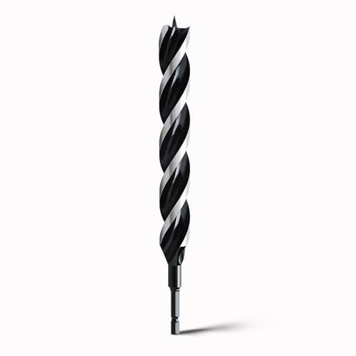 hsawbit Wood Drill Bits, 22mm x 230mm Auger Drill Bit Extra Long Drill Bits Wood Plastic, Drywall Woodworking Hole Drill Bit