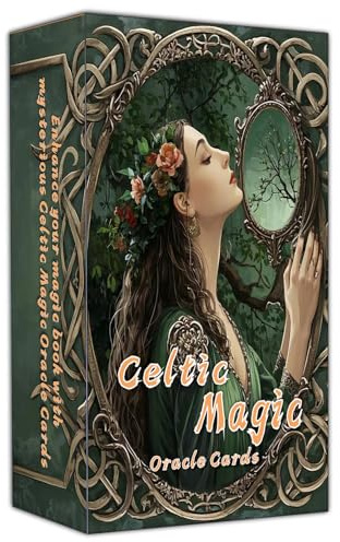Celtic Magic Oracle Cards, Tarot Cards, Holistic Affirmations Wicca, Perfect for Creating a Magical and Personalized Deck, Create Your own Magical Deck for Readings and Spiritual Practice.