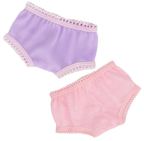 Milisten 2stücke Puppenhöschen Für Kleine Puppen Ersatz Unterhose Für Puppe Puppenzubehör Für Rollenspiele Strapazierfähig Und Sicher Exquisites Miniaturdesign