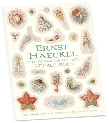Ernst Haeckel Art Forms in Nature Sticker Book