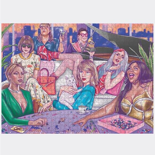 A Night in – 1000 Piece Jigsaw Puzzle – Artist Designed Jigsaw Puzzle for Adults