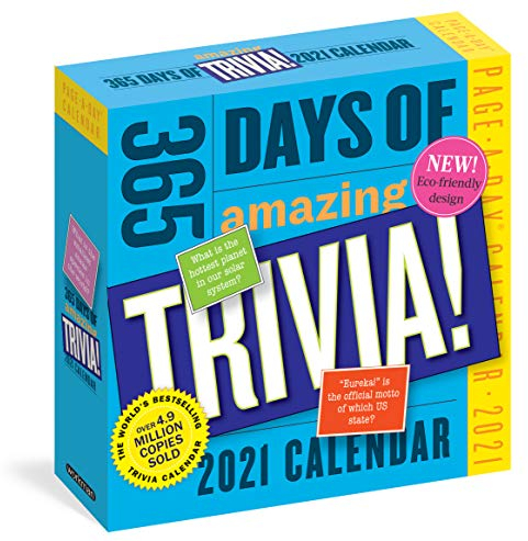365 Days of Amazing Trivia! 2021 Calendar