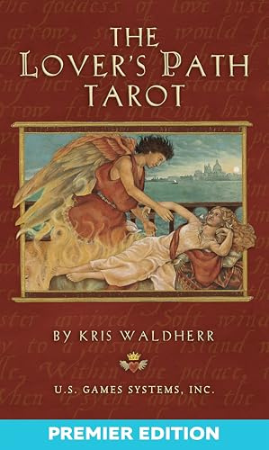 Lover's Path Tarot: Premier Edition: 78 Tarot Cards, Custom Spread Sheet, Mythology and Legends, Romantic Relationships, Growth and Self-Love, Goddesses and Archetypes
